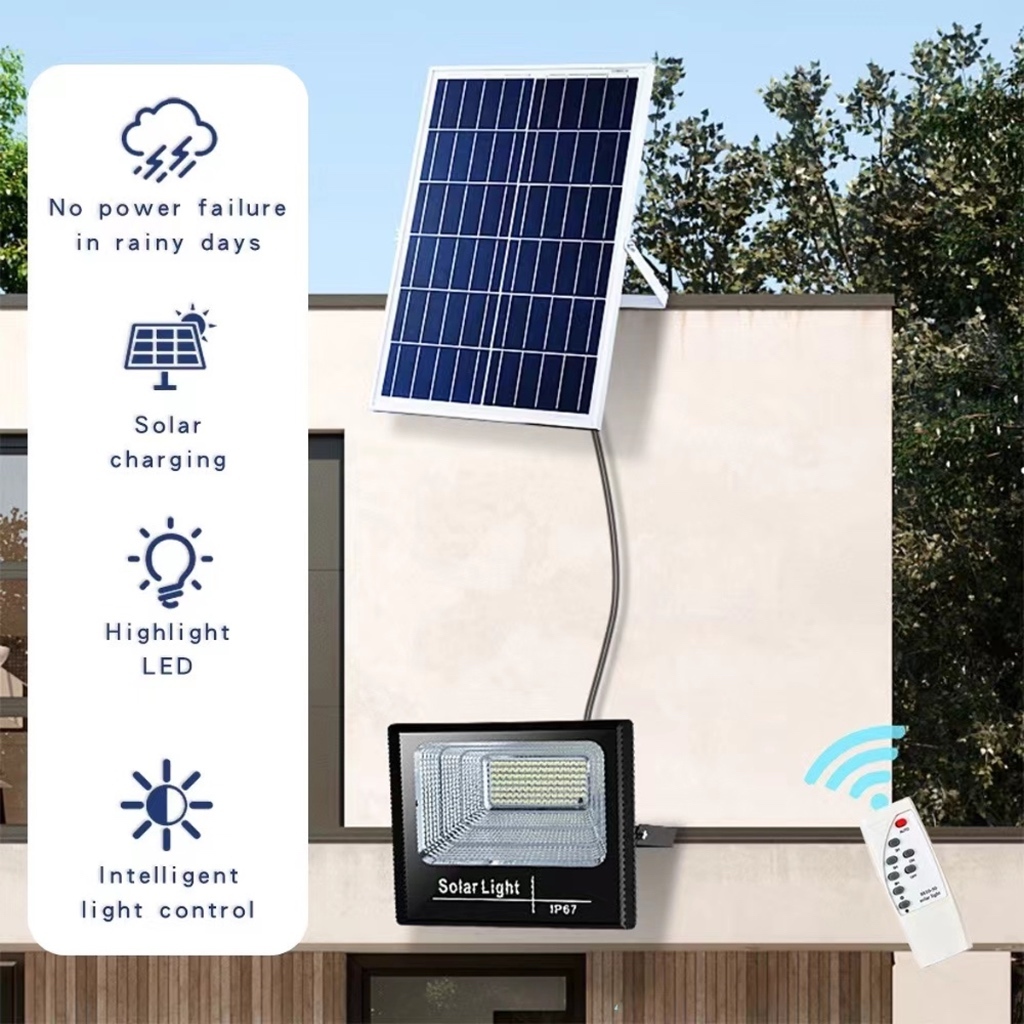 1000W Solar Light 600W/400W/300W/200W outdoor waterproof lightning ...