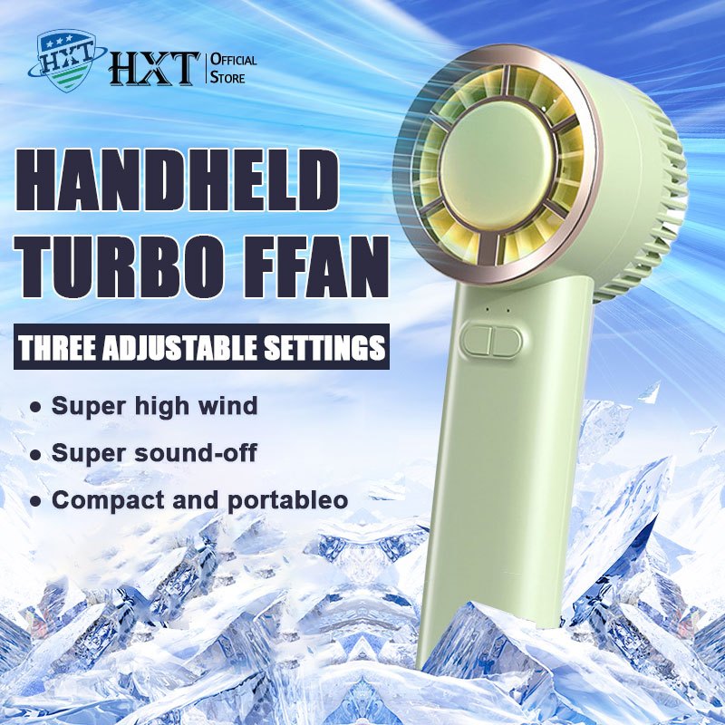 Handheld Fan HXT 2025 New Model Strong Wind 3-Speed Adjustment Seven ...