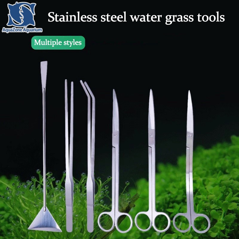 3/5pcs Aquarium Tank Tools Kit Aqua scaping Maintenance tools Aquatic ...