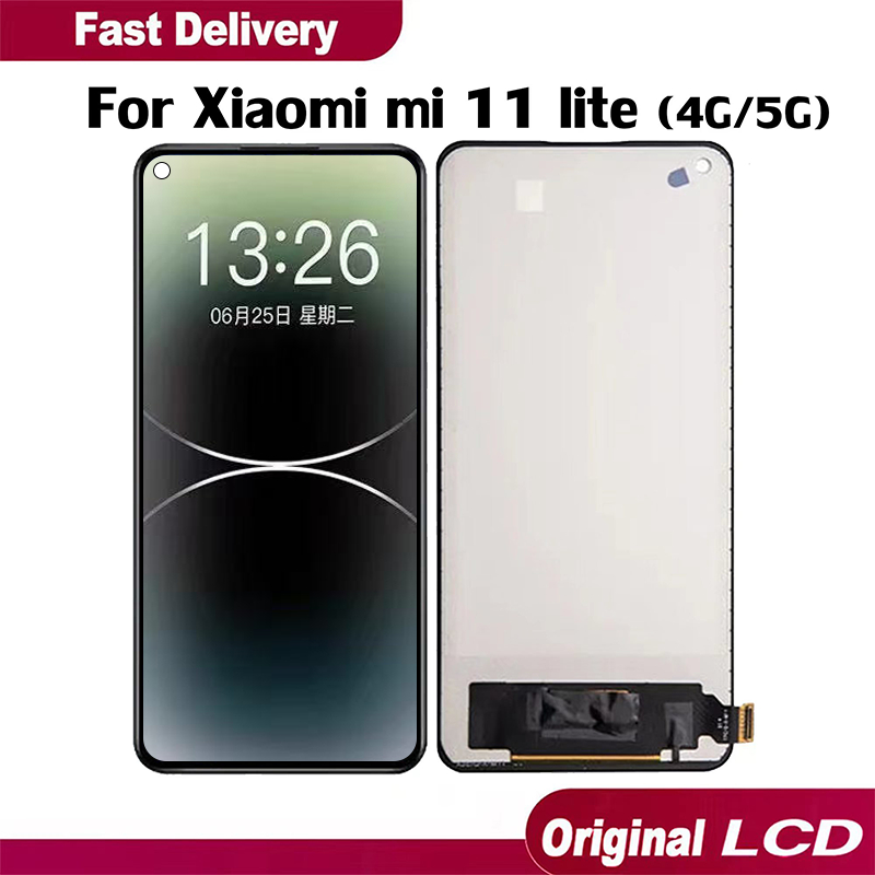 Xiaomi Mi 11 Lite 5G LCD Display Touch Screen 11 Lite NE LCD Display ...