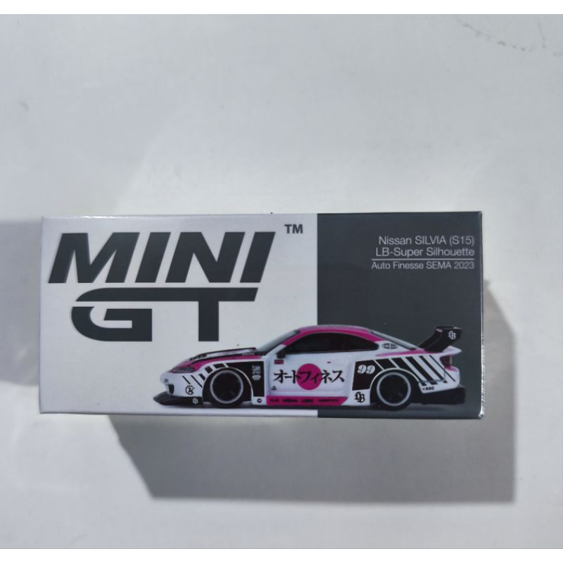 MINI GT Nissan LB-Super Silhouette S15 Silvia Auto Finesse - Édition SEMA 2023, 1:64