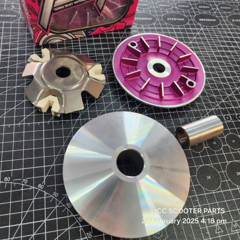TSMP PULLEY SET VESPA SPRINT / PRIMAVERA 150 | Shopee Philippines