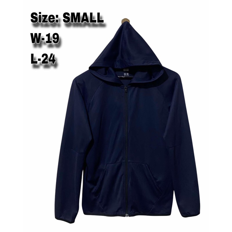 Auth. UNIQLO Dri-Fit Jacket With Hood | Shopee Philippines