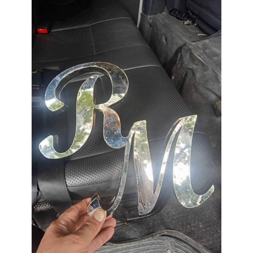 Stainless 3D Letters | Shopee Philippines
