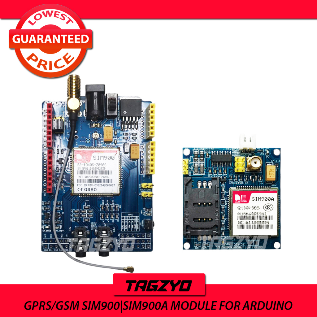 SIM900/SIM900A GSM/GPRS MODULE FOR ARDUINO | Shopee Philippines