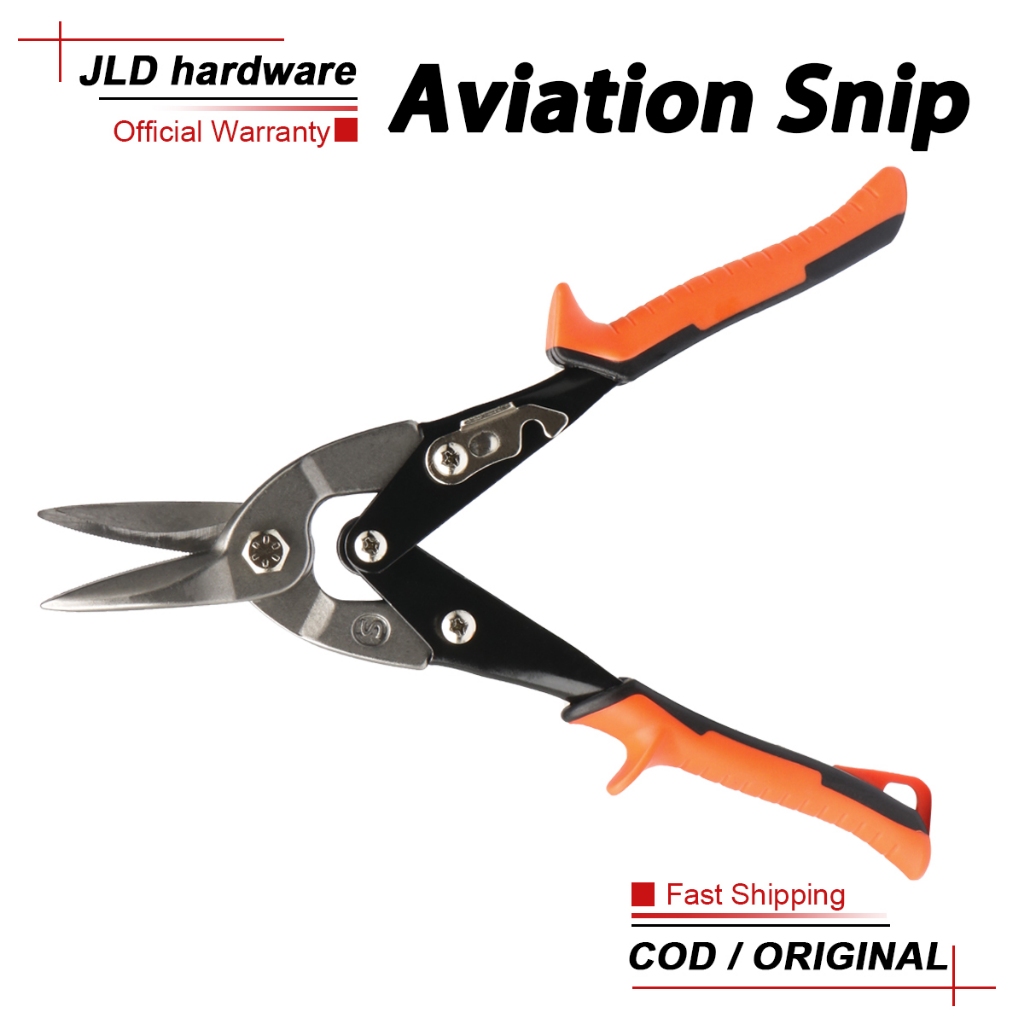 JLD 10inch Aviation Tin Snip Straight Aviation Scissors Metal Cutter ...