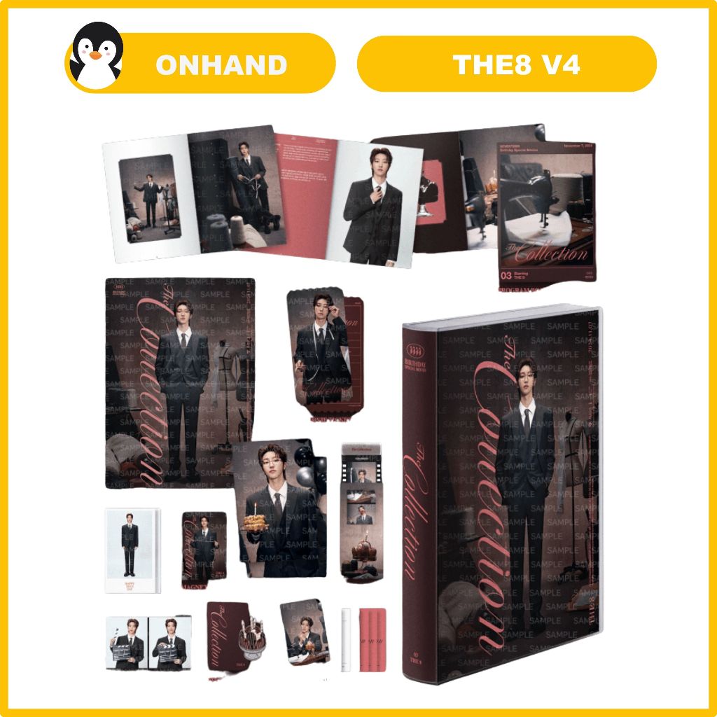 Seventeen Birthday Box V4 - Jeonghan Vernon The8 Mingyu Vernon