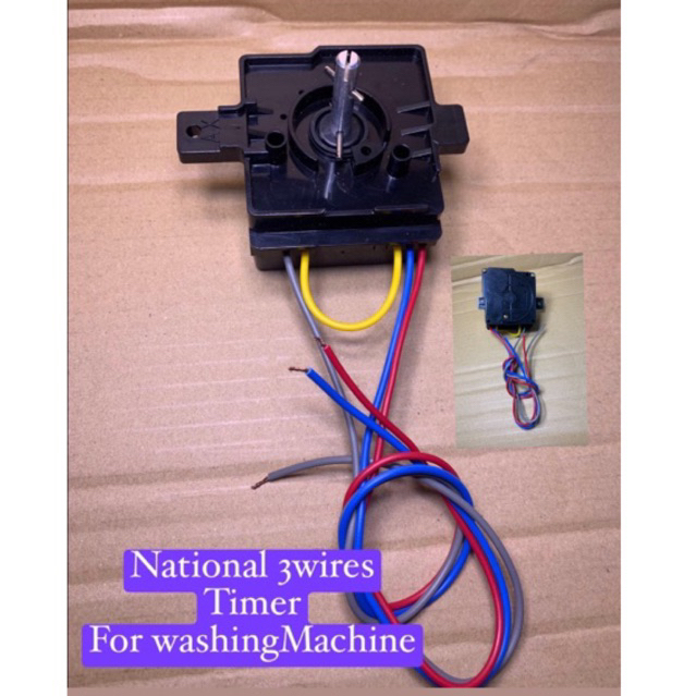 3wires National timer for washing machine | Shopee Philippines