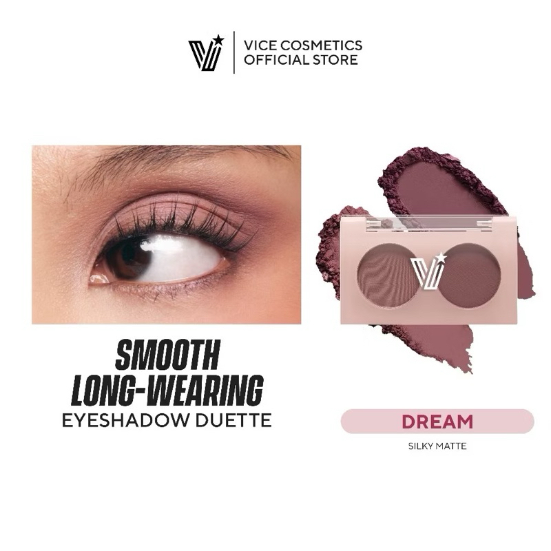 Vice Cosmetics Aura Stargaze Eyeshadow Duette (Dream) | Shopee Philippines