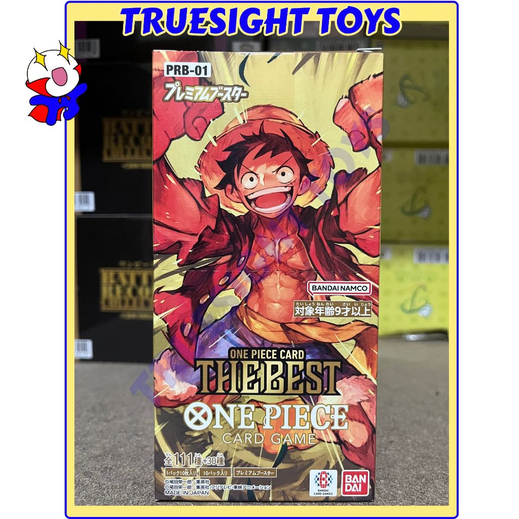 OPTCG One Piece Card Game PRB-01 One Piece Card The Best Premium Booster Box  JP ver | Shopee Philippines