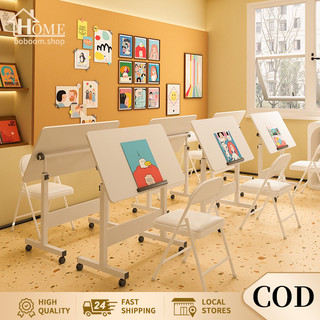 ♬COD♬ Adjustable Height Flip Computer Table Bedside Laptop Desk Mobile ...