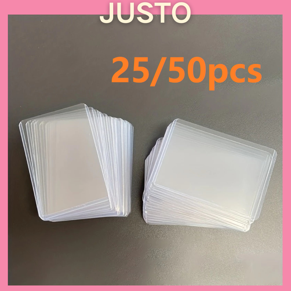 25pcs Photocard Toploader For Photocard Sleeves Regular Clear Photocard ...