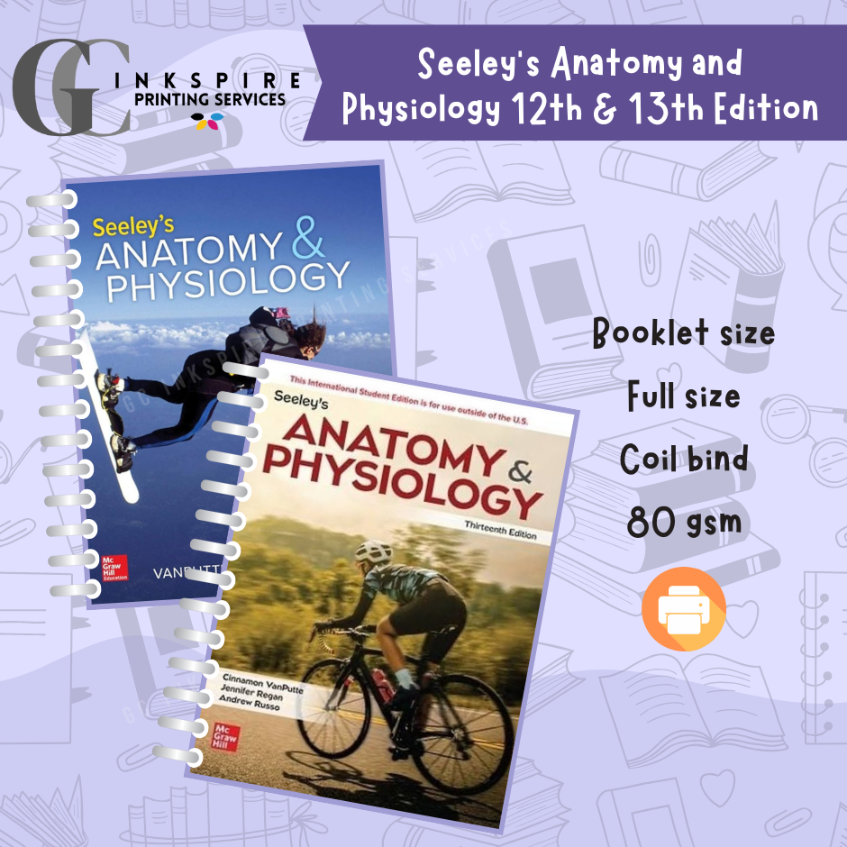Seeley's Anatomy and Physiology 12th and 13th Edition | Shopee Philippines