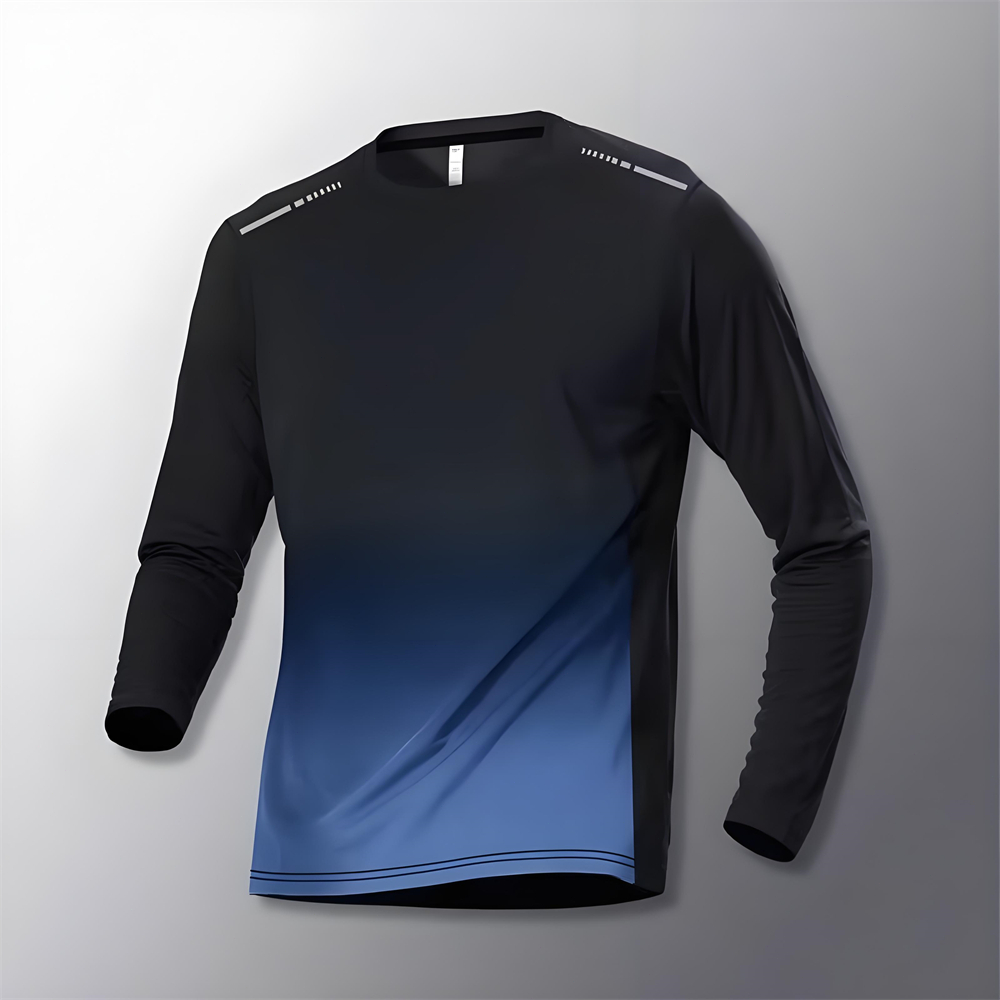 Sports Longsleeve quick-drying clothing t shirt for men Running shirt ...