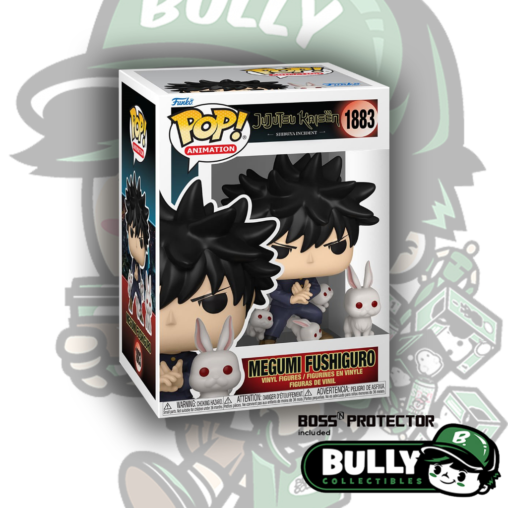 Funko POP! Animation: Jujutsu Kaisen - Megumi Fushiguro with Rabbits ...