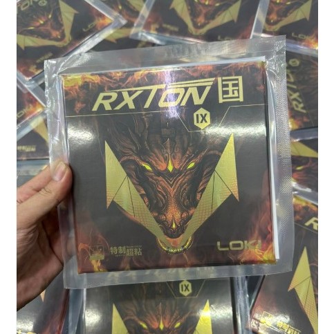 Loki Rxton9 National BlueSponge Rubber Original Rxton 9 IX Super Sticky ...