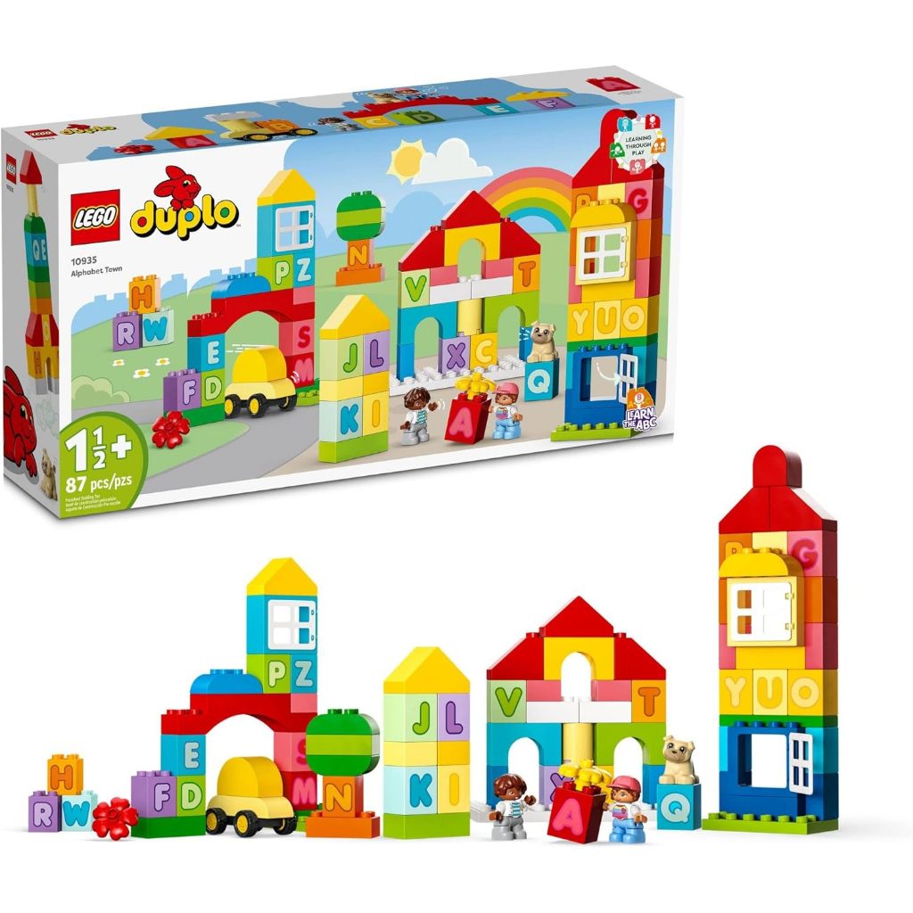 LEGO DUPLO Classic 10935 Alphabet Town (87 Pieces) | Shopee Philippines