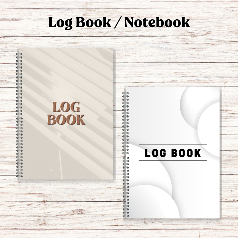 A&J Log Book Tracker Notebook Record Book 100 Pages Wire Bind | Shopee ...