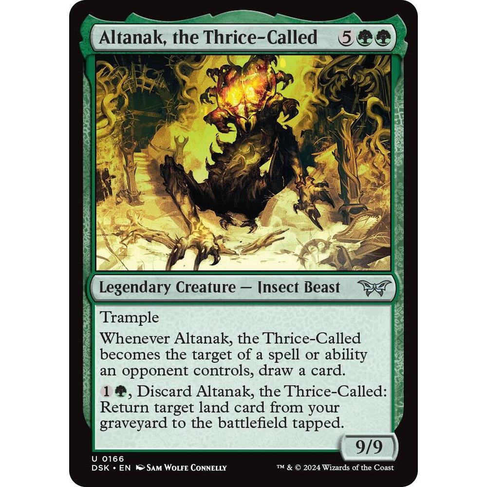 Altanak, the Thrice-Called (Foil) - Duskmourn: House of Horror (DSK ...