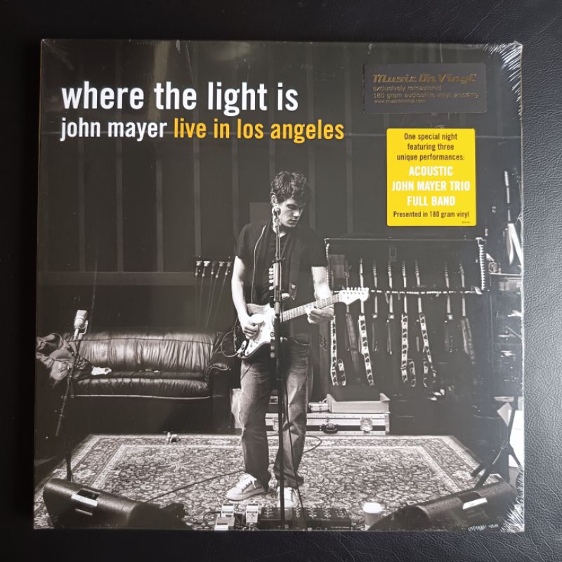 John Mayer Where The Light Is MOV 180g 4LP Boxset