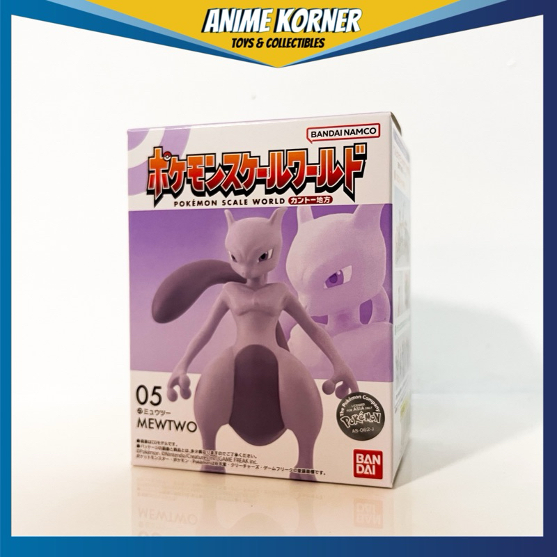 Bandai Pokemon Scale World Kanto Mewtwo 1:20 Scale Figure | Shopee ...
