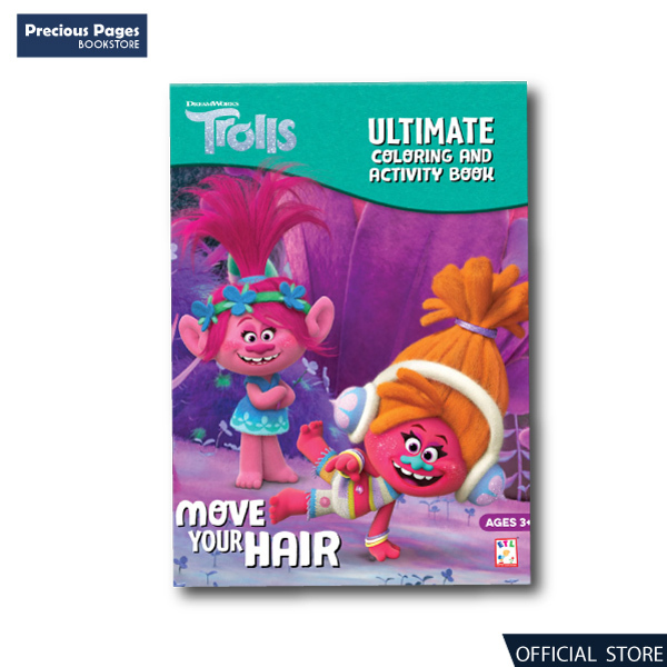 Dreamworks - Trolls - Ultimate Coloring and Activity Book | Shopee ...
