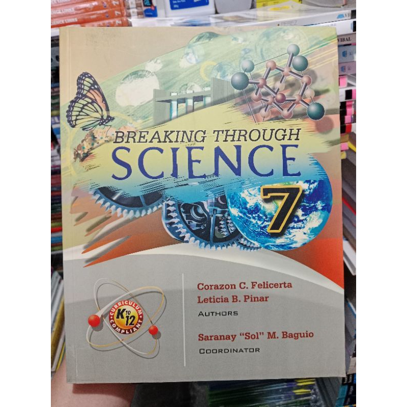 BREAKING THROUGH SCIENCE GRADE 7 ( GOOD CONDITION ) | Shopee Philippines