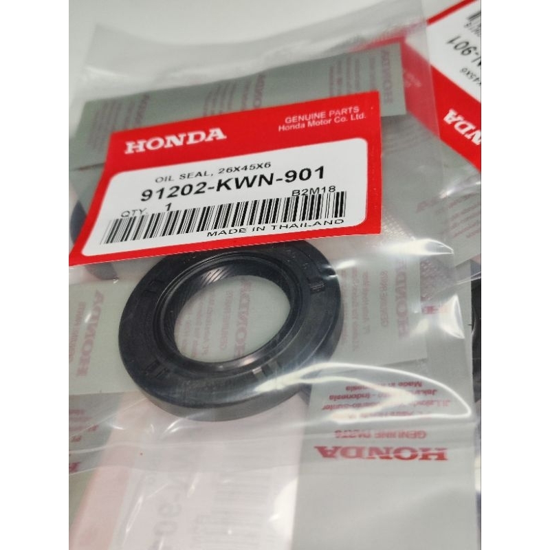 Honda Genuine OEM Oil Seal 25X45X7 – 91204-HR0-F01, New Old Stock
