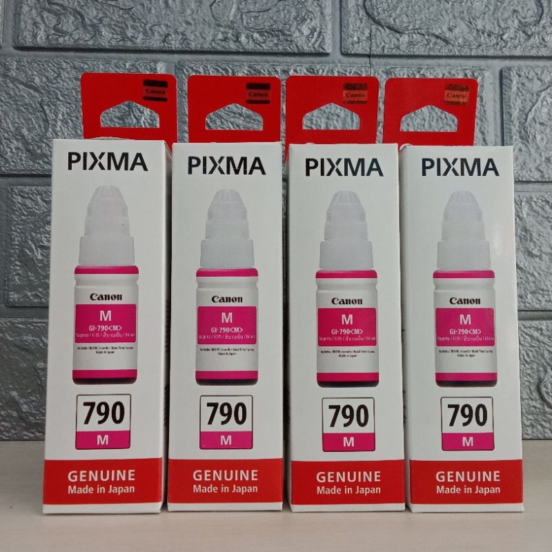 Canon GI-790 Genuine Ink Bottle (Cyan/Magenta/Yellow) for PIXMA G ...
