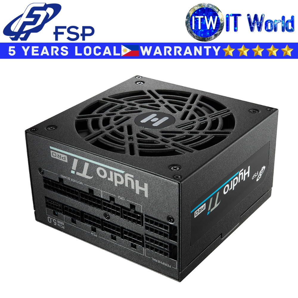 Itw | FSP PSU 850W Power Supply Unit Hydro Ti Pro PCIE5 80+ Titanium ...
