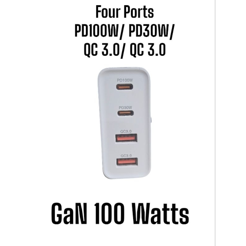 100W Gan Charger O2 Project 4 ports pd100w qc3.0 | Shopee Philippines