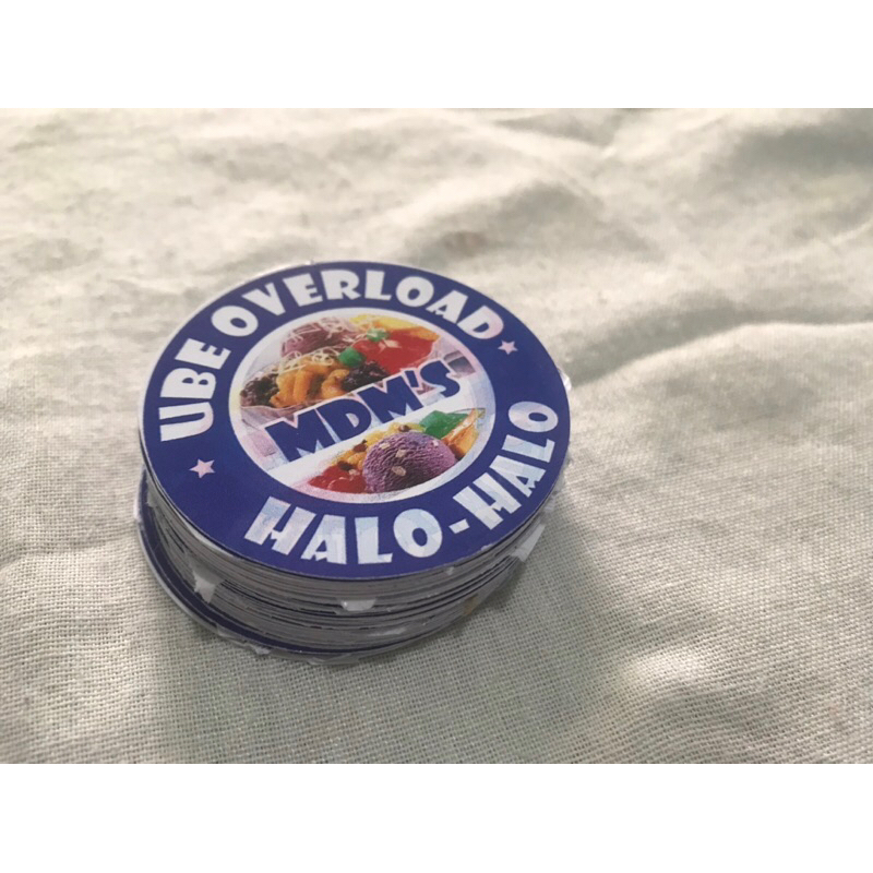 sticker labels halo halo customized and personalized stickers | Shopee ...