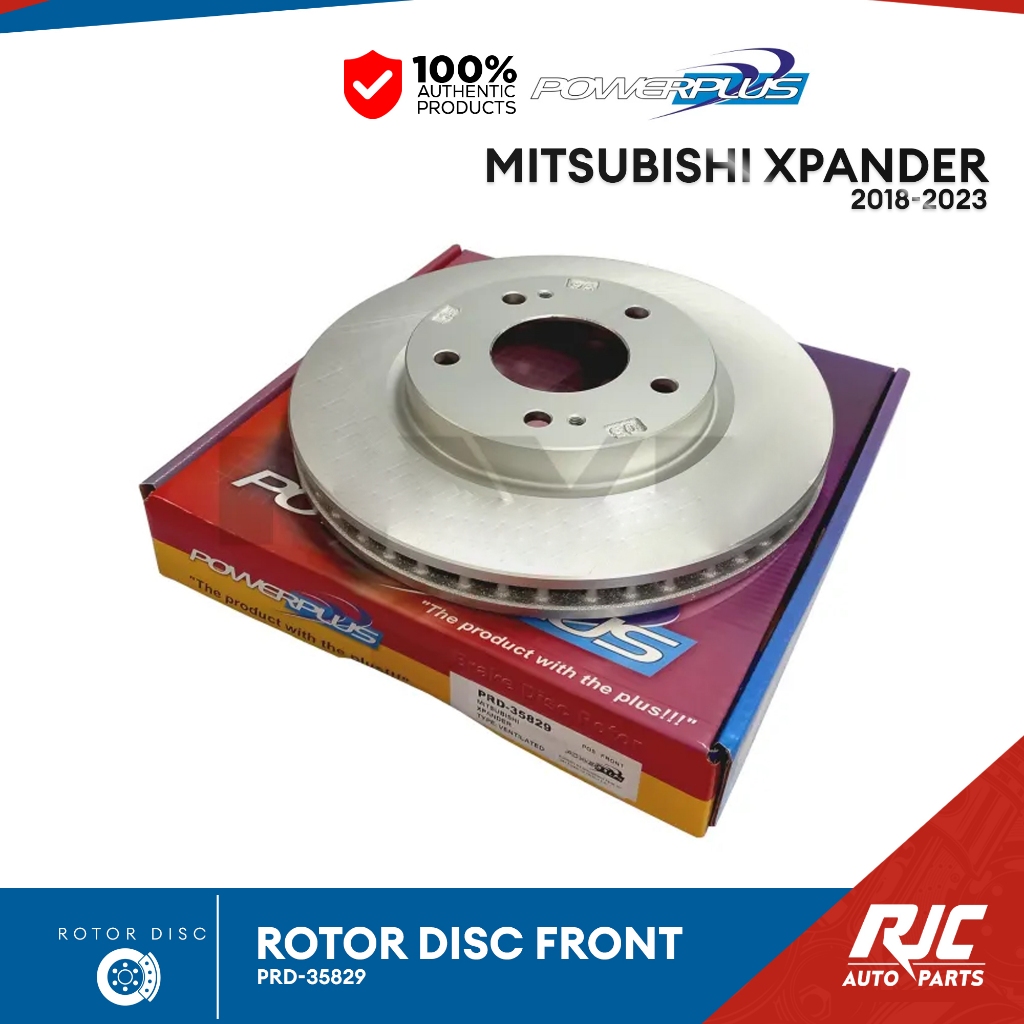 POWER PLUS ROTOR DISC MITSUBISHI XPANDER (DB2490) FRONT 2018-2022 PRD ...