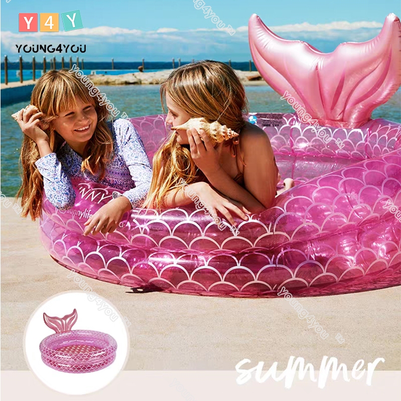 Inflatable Pool Water Pool in Summer Pit Ball Pool Kiddie Paddling Pool ...