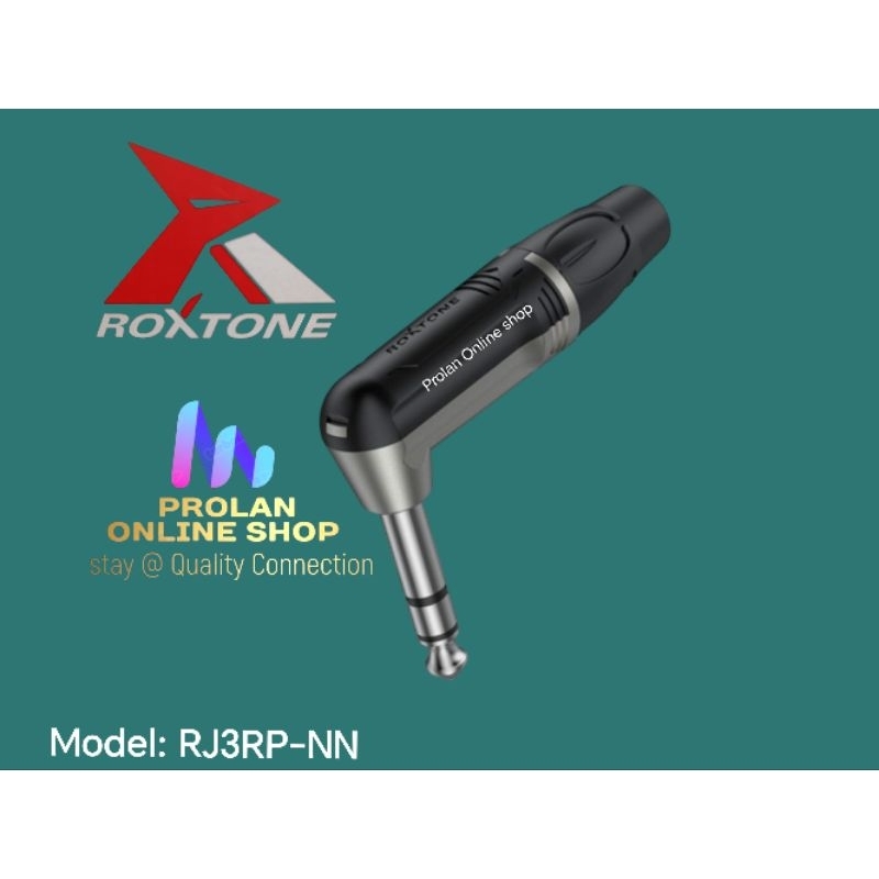 ROXTONE RJ3RP-NN 6.35mm TRS(Right Angle) | Shopee Philippines