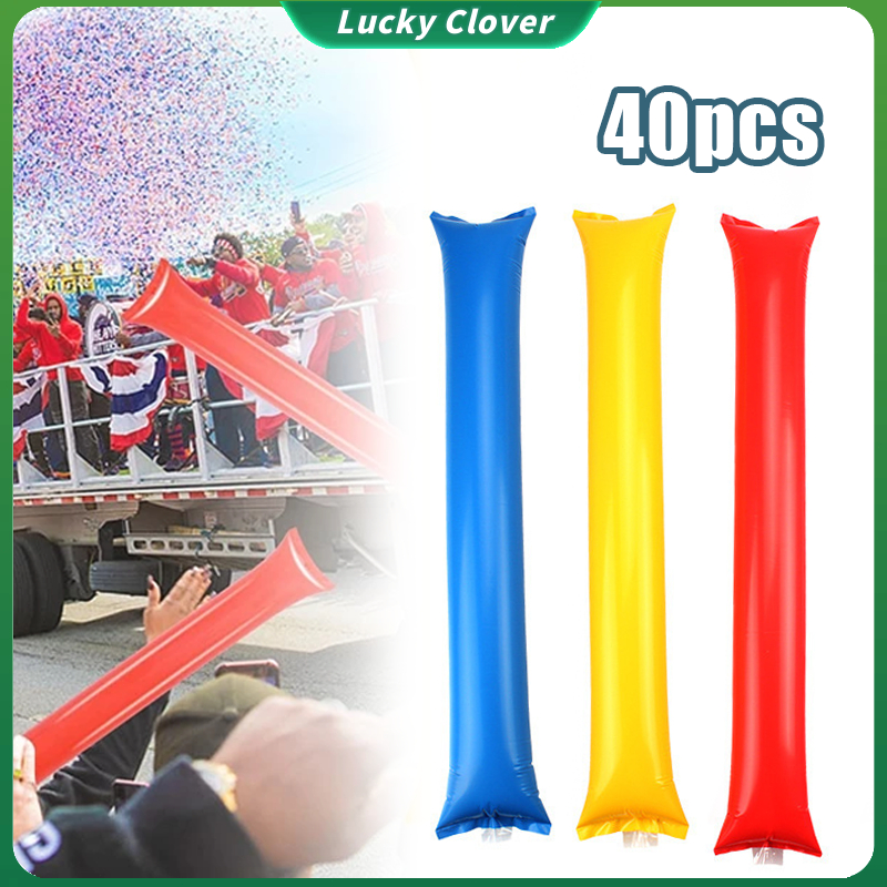 40Pcs Balloon Clapper Bam Bam Cheer Sticks Cheer Balloon for Sporting ...