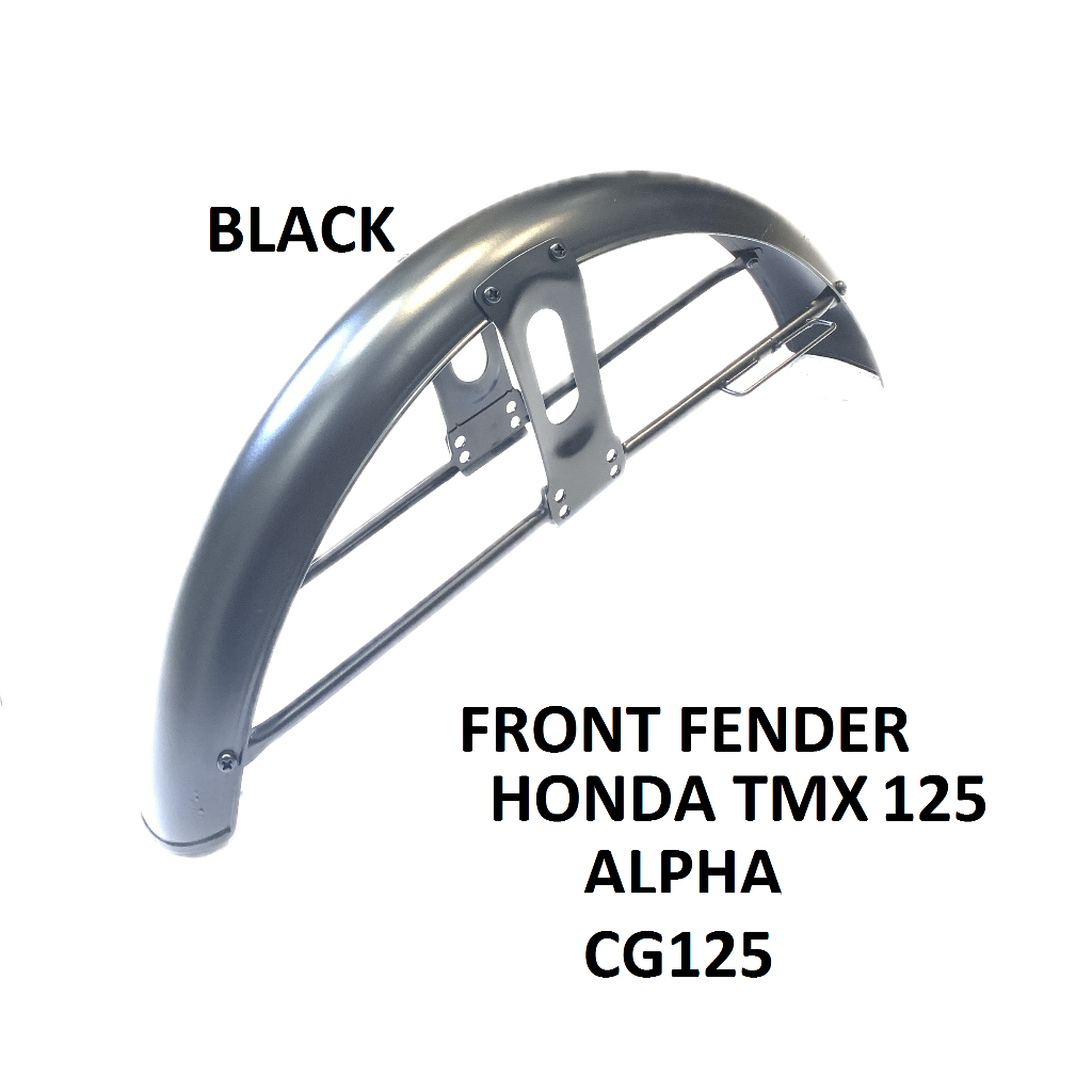 MOTORCYCLE FRONT FENDER HONDA TMX 125 /TMX ALPHA / CG125. POWDER COATED ...
