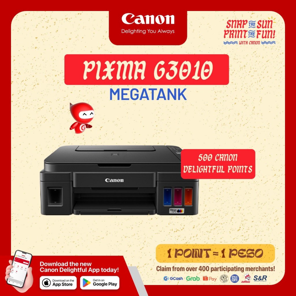 Canon G3010 Refillable Ink Tank System | Shopee Philippines