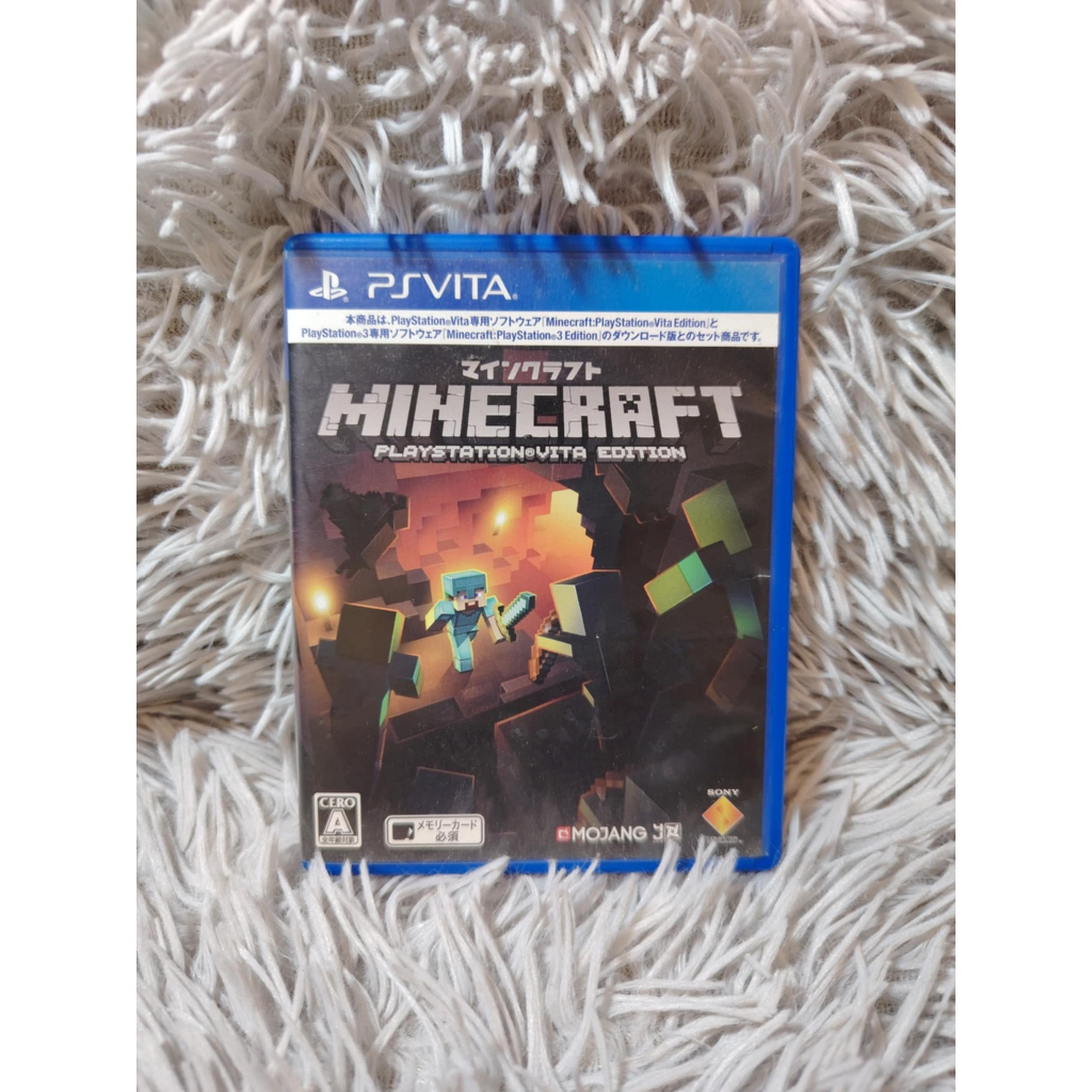 Minecraft ( R2 English ) Original PS Vita Game Cart | Shopee Philippines