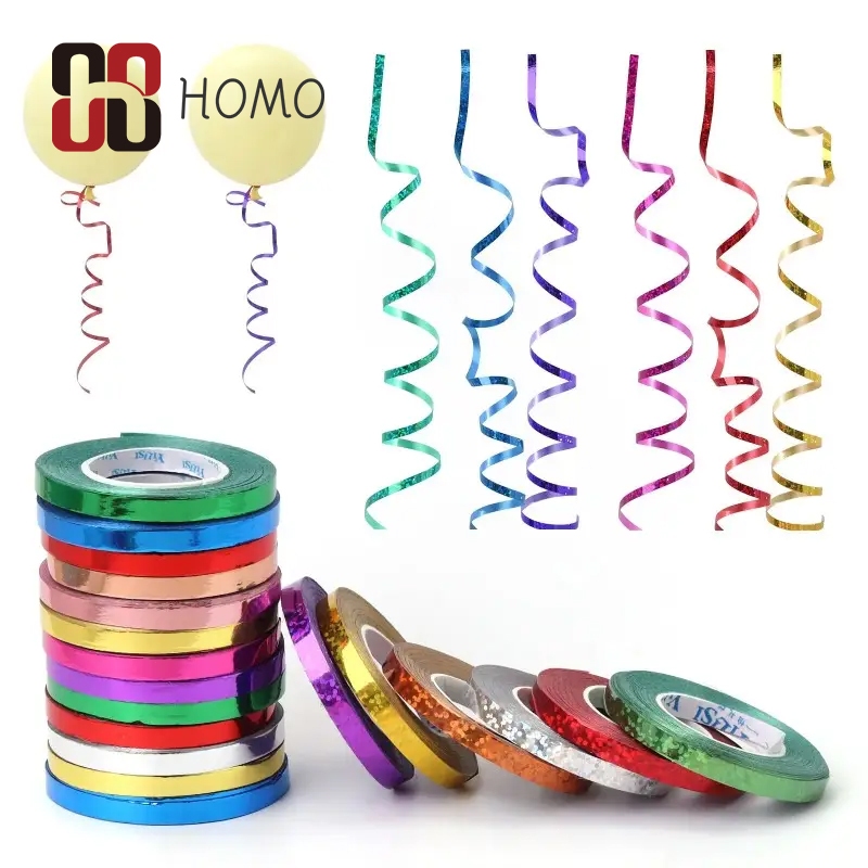10m Laser Balloon Chain Ribbon Party Balloon Decoration Accessories ...