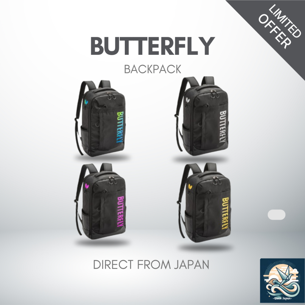 Butterfly Raffinesse Table Tennis Backpack - Free Size [Direct from ...