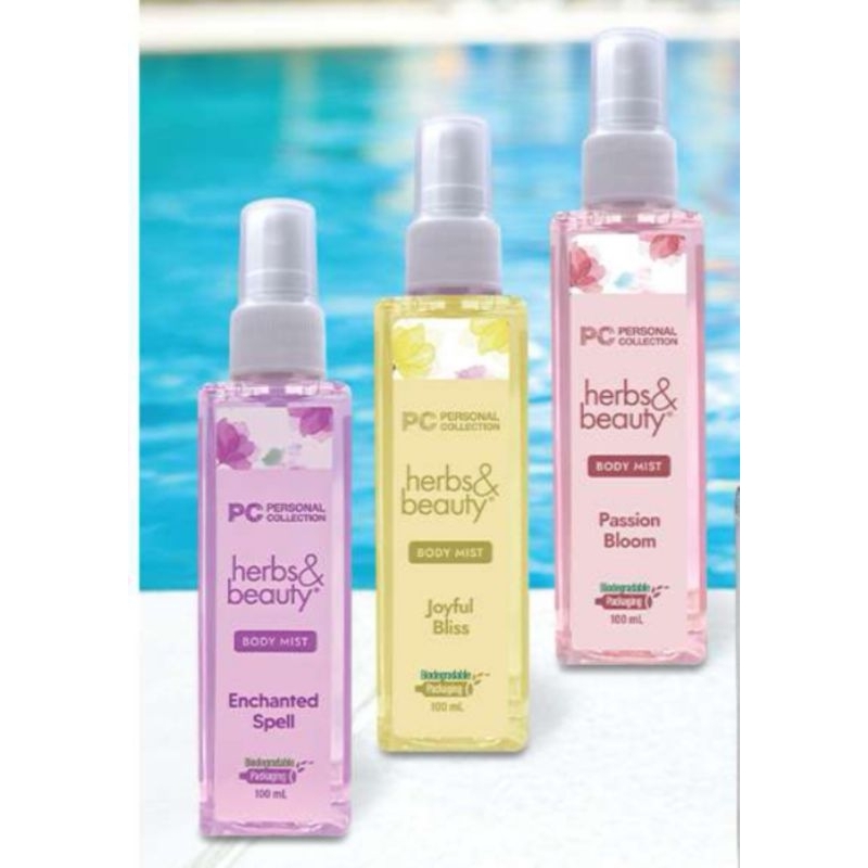 Personal Collection Herbs & Body Mist 100ml Fragrance | Shopee Philippines