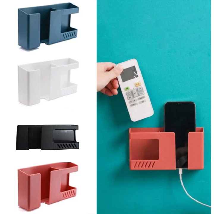 Handy, Wall-Mounted Dual Compartment Remote Control Organizer with ...