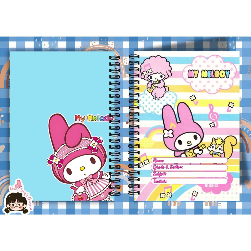 MY MELODY NOTEBOOK DOUBLE LOOP WIRE | Shopee Philippines
