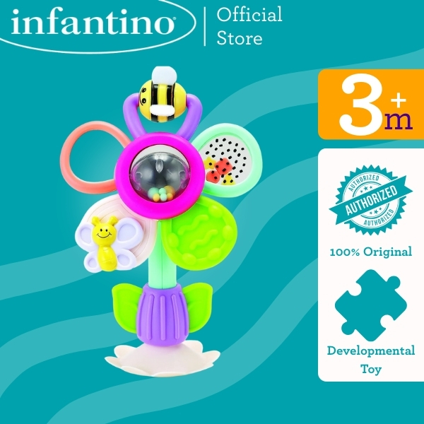 Suction Cup Infantino Baby Products Infantino Stay Play Funflower