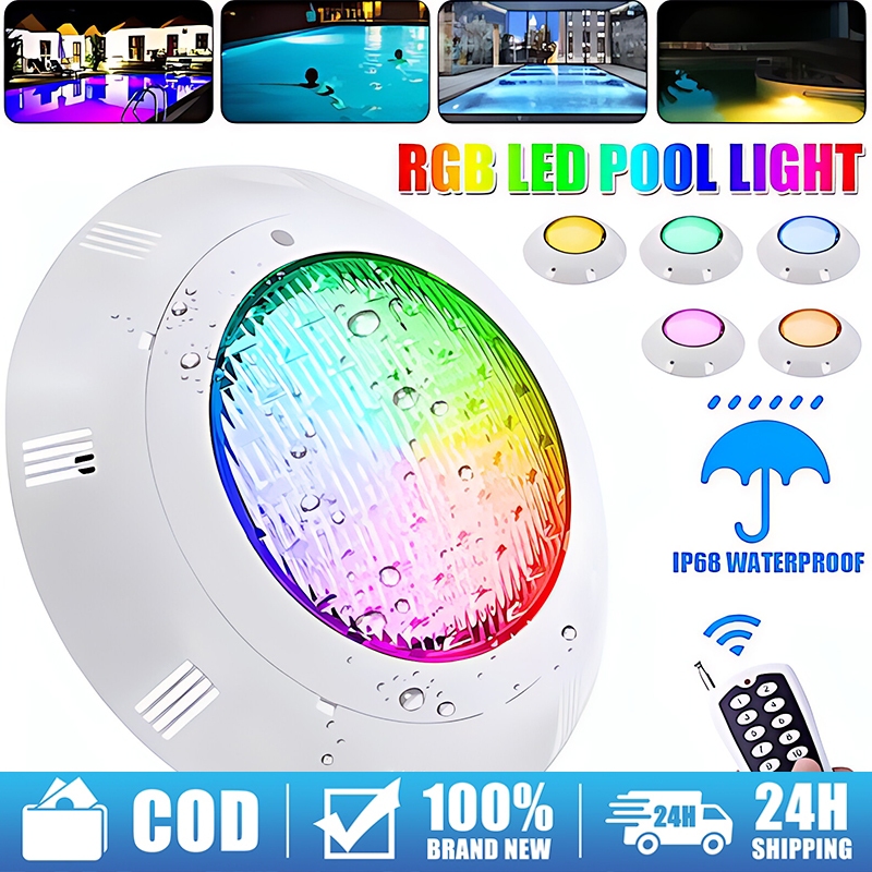 Swimming pool light Underwater Decorative Waterproof Fountain Spotlight ...