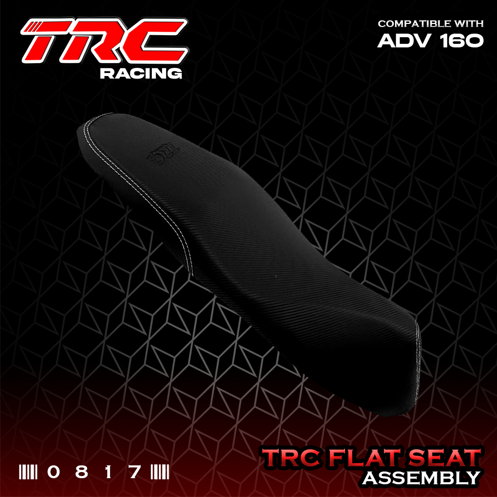 TRC RACING FLAT SEAT ASSEMBLY for ADV 160 CARBON TYPE 0817 | Shopee ...