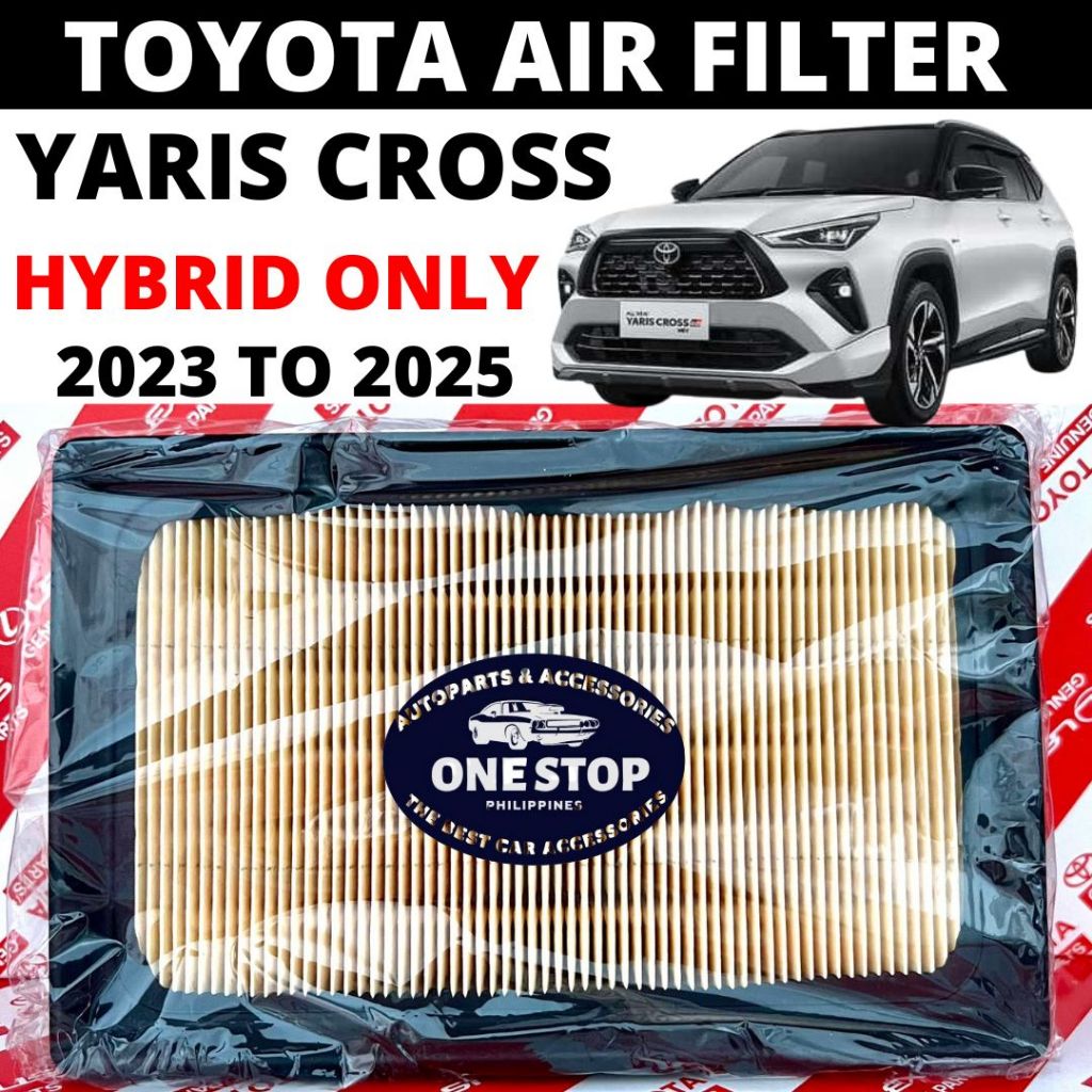 TOYOTA AIR FILTER FOR YARIS CROSS HYBRID ONLY 2023 TO 2025 HIGH-QUALITY ...