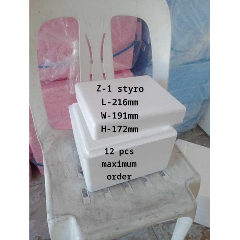 z-1 styro box cooler (8.5