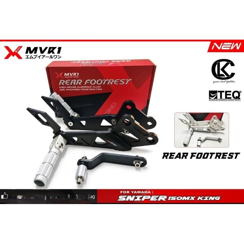 MVR1 REAR FOOTREST SNIPER 150/SNIPER 155 | Shopee Philippines